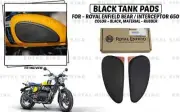 Royal Enfield Bear/ "Interceptor 650 Black Tank Pads"