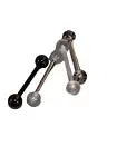 14g Surgical Steel Tongue Rings Body Piercing Jewelry Unisex 4pcs