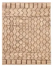 Vintage Hand Woven Carpet 6'2" x 8'0" Traditional Wool Kilim Rug