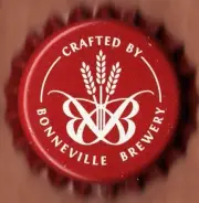 USA Plastic Lined Beer Crown Bottle Cap: Bonneville Brewing