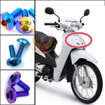 鈦面膜蝸牛(紫色、翡翠綠、彩虹)GR5 WAVE 50CC、WAVE A 100 2007-2016、OLD THAI