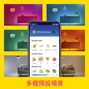 【Philips 飛利浦】Smart LED WiZ 智慧照明 慕心智慧 LED吸頂燈-銀色(PW009)