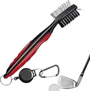 Golf Club Cleaner | Double-Sided Portable Golf Brush,Lightweight Efficient Cleaning Maintenance Tool for Travel Outdoor Men Women