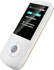 Instant Translator Device, Smart Language Translator Device, Smart Language Voice 2.4 Inch Touch Screen 28 Languages WiFi Pocket Electronic Translators Learning Traveling Shopping Hello Yearn for