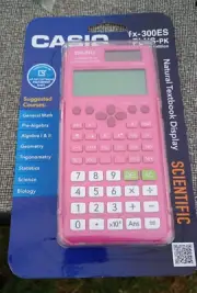 New Casio Fx 300ES Plus- PK Scientific Calculator Pink