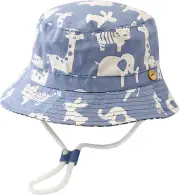 Baby Toddler Kids Bucket Sun Hat Cute Print Summer Outdoor Infant Beach Hat for