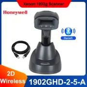 Honeywell Xenon 1902GHD-2-5-A Cordless 2D Area-Imaging Barcode Scanner+USB Cable