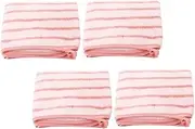 LAPYAPPE 4pcs Coral Fleece Soft Towels Super Absorbent Face Hand Towels for Home Use Quick Drying No Shedding for Adults for Hotels Daily Bathing