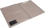 HOODANCOS Elegant Business Office Folder Portable File Folder for Document Binder Holder