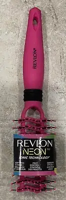 Revlon Hair Brush Neon Ionic Technology Softness & Shine-Frizz Control