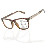 Progressive Multifocal Reading Glasses for Men with Metal Core Wire Trifocal ...