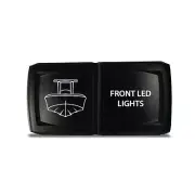 CH4X4 Marine Rocker Switch V2 Front Led Lights Symbol