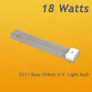 18 Watts UV Replacement Light Bulb 2G11 Base 18W 4Pin