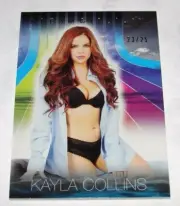 2017 Benchwarmer KAYLA COLLINS Dreamgirls #46 Gold Foil/25 PLAYBOY Playmate Sexy