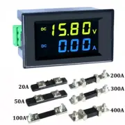 DC 0-600V 10A 20A 50A 100A LCD Digital Voltage Amp Panel Meter Voltmeter Ammeter