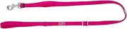 JACK AND VANILLA, Ergonomic Adjustable Dog Lead, Secure Carabiner, Fuchsia Design, Optimal Comfort for Walks, One Size (U), Fuchsia Colour, Sport Expedition Model