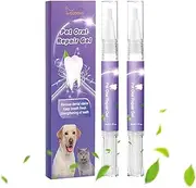 Dog Breath Freshener, Pet Breath Freshener, Teeth Cleaner, Clean Teeth Gel for Dogs and Cats, Pet Supplies for Cat Dog Teeth Care Puchen