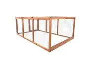 YES4PETS Large Chicken Coop Run Guinea Pig Cage Villa Extension Rabbit Hutch House Pen