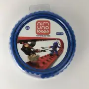 NEW Ninuno Loops Removable Washable BLUE LEGO TAPE 3.2Ft 1 Meter Long New/Sealed
