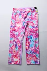 Champion Girl's Duo Dry Zip Pocket Capri Leggings CA4 Multicolor Size XL (14-16)