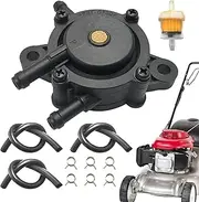 Mower Oil Pump with Filter | Golf Cart Lawn Mower Engine Oil Pump - Wear-Resistant and High Efficiency Replacement Parts for Small Engines