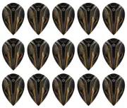 5 New Sets Harrows Noble Pear Dart Flights – Ships w/ Tracking - Gold