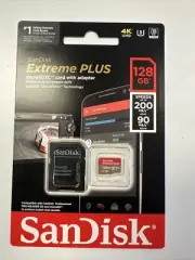 SanDisk Extreme PLUS 128GB microSD Brand New Sealed !!!!!!!!!!!!!!!!!!!!!!!!!!!!