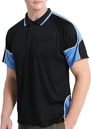 [BIG BEE] Panel Polo Shirt Short Sleeve Cool Breathe Contrast