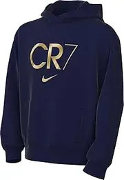 [Nike] Unisex Kids Cr7 Club Fleece Football Hoodie for Older Kids Hoodie