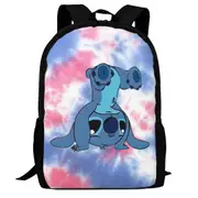 Stitch Backpack for Kids Boys Girls Large Capacity Multifunction School Backpacks Lightweight Sports Travel Laptop Bag Daypack