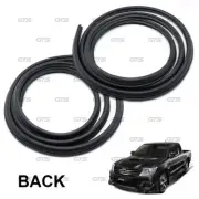 For Toyota Hilux Vigo 2005 - '14 Rear L+R Opening Door Rubber Weatherstrip Seal