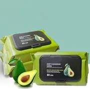 Spitomex Avocado Moisturizing Deep Cleasing Wipes || Makeup Remover Facial Wipes || Cucumber & Vitamin E Makeup Remover Wipes Hydrating, Refreshing, Soothing (Pack Of 1) (Makeup Wipes)