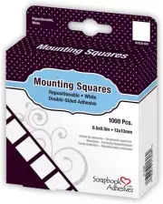 Repositionable Mounting Squares, 1000-Pack