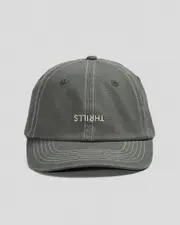 [Thrills] Thrills Men's Minimal 6 Panel Cap in Dark Forest Green One Size Dark Forest Green