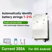 JBD Smart BMS 7S to 21S LiFePO4 Li-ion Continuous Current 200A UART RS485 CAN
