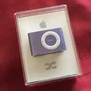 APPLE IPOD SHUFFLE … 2nd GEN Clip-On A1204 … 1GB … Purple … NEW & SEALED