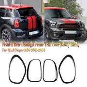 Headlight+Taillight Frame For MINI Cooper Countryman R60 Models 2011-2016 4PCS (for: Mini)