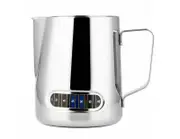 600ml Milk Frothing Thermometer Coffee Pitcher Stainless Steel Jug