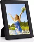 6X8 Inch Picture Frame Made of 100% Solid Wood and High Definition Plexiglass Di