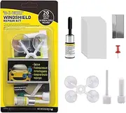 Windscreen Repair Kit – Glass Crack Fixer, Auto Window Tool | Portable Windshield Repair System, Car Truck Glass Restoration Kit, Repairs Kits For Vehicles