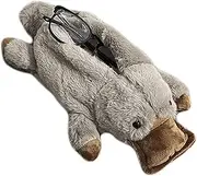 Cute Soft Platypus Pencil Case, Plush Duckbill Pencil Pouch for Children, Girls Cosmetic Pouch Bag, Stationery Organizer, Zipper Pouch, Pencil Holder Bag, School Office Accessories for Teens Kids