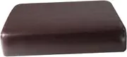 CORHAD 1PC PU Leather Sofa Cushion Cover Solid Color Stretch Protector for Home Easy Installation Machine Washable for Pets Full Coverage Deep