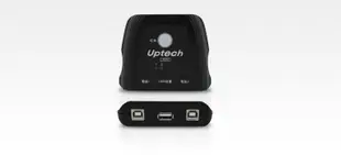 【S03 筑蒂資訊】含稅 登昌恒 uptech US200 2-Port USB 手動切換器