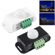 DC 12V-24V Infrared PIR Motion Sensor Detector Outdoor Wall Light Switch For LED