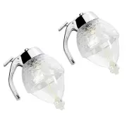 Juice Syrup Cup Squeeze Bottle, Storage Pot Holder Bee Dripper,Kettle Honey9374