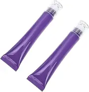 FOYTOKI 2 Pack 20g Cream Dispenser Leakproof Essential Oil Roller Bottles Empty Storage Holder for Face Eye Cream