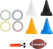 Rings Toss | Colorful Kids Yard Games - Sensory Training Toys for Beach Lawn Patio Playground School Yard Party Birthday