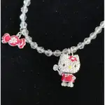 SWAROVSKI 施華洛世奇 飾品 手環 手鍊 HELLO KITTY 日本直送 二手