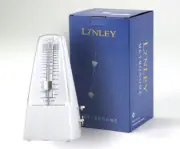 Linley Metronome Plastic with Bell-Classic-GlossWhite
