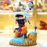 Dragon Ball Son Goku Figure Fighting Frieza Super Saiyan Statue Toy Gift